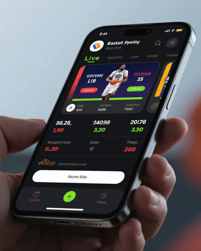 nba彩票 App 界面展示